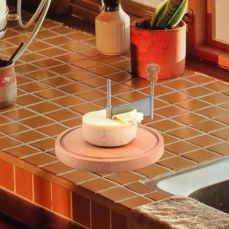 Stainless Steel Rotary Cheese Grater Handheld Manual Slicer for Vegetables Cucumbers Carrots - Image 5